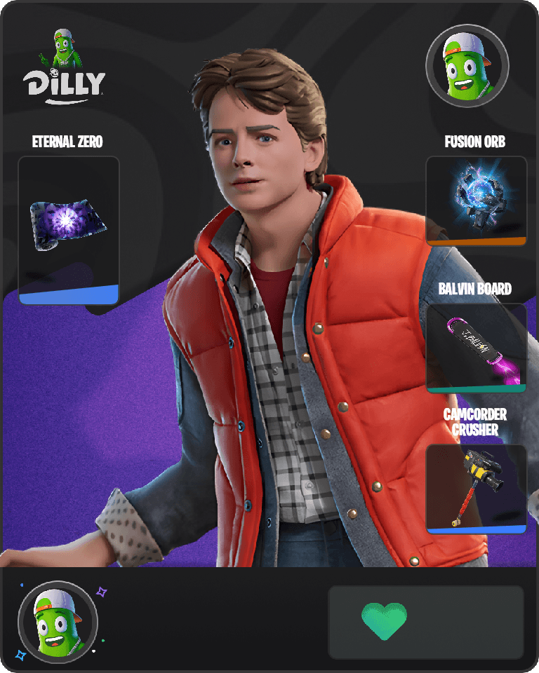 Marty McFly Fortnite combo