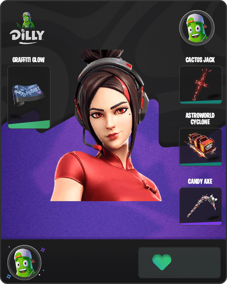 Demi Fortnite combo