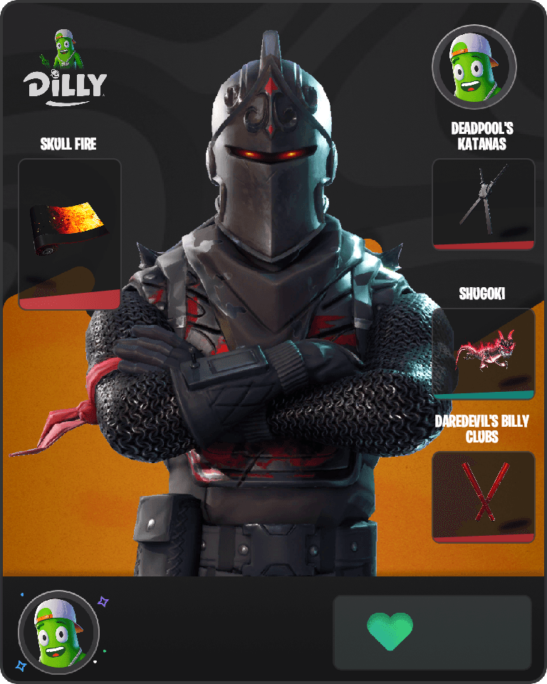 Black Knight Fortnite combo