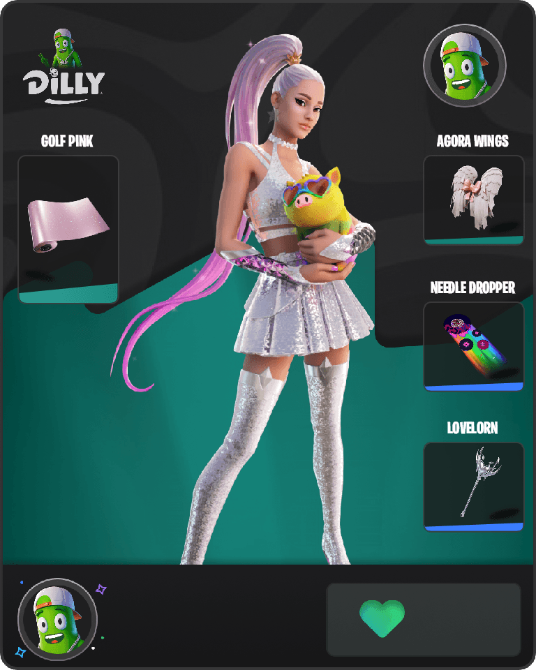 Ariana Grande Fortnite combo