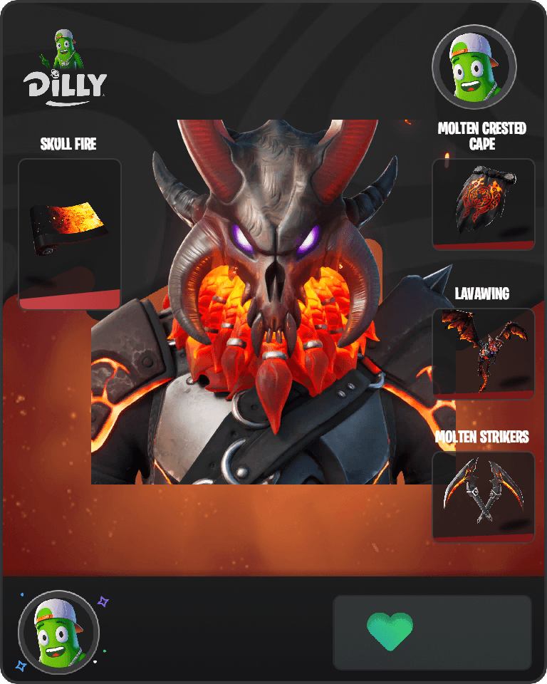 Molten Ragnarok Fortnite combo