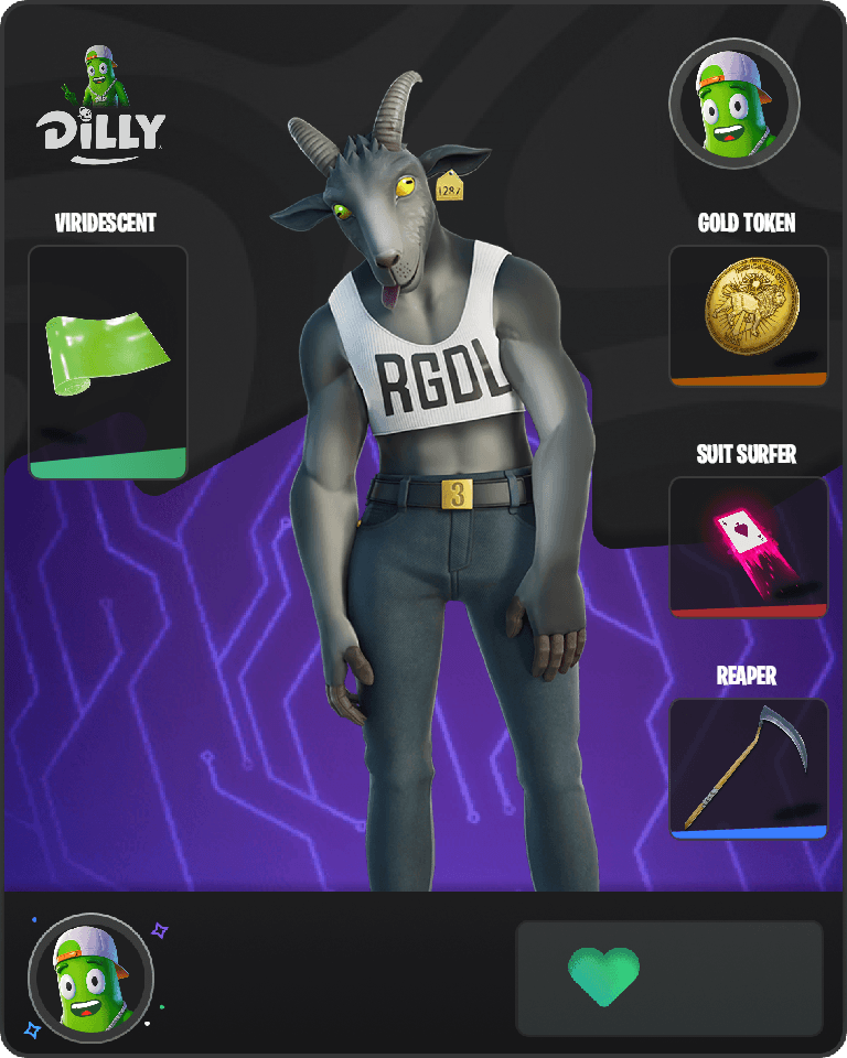 A Goat Fortnite combo