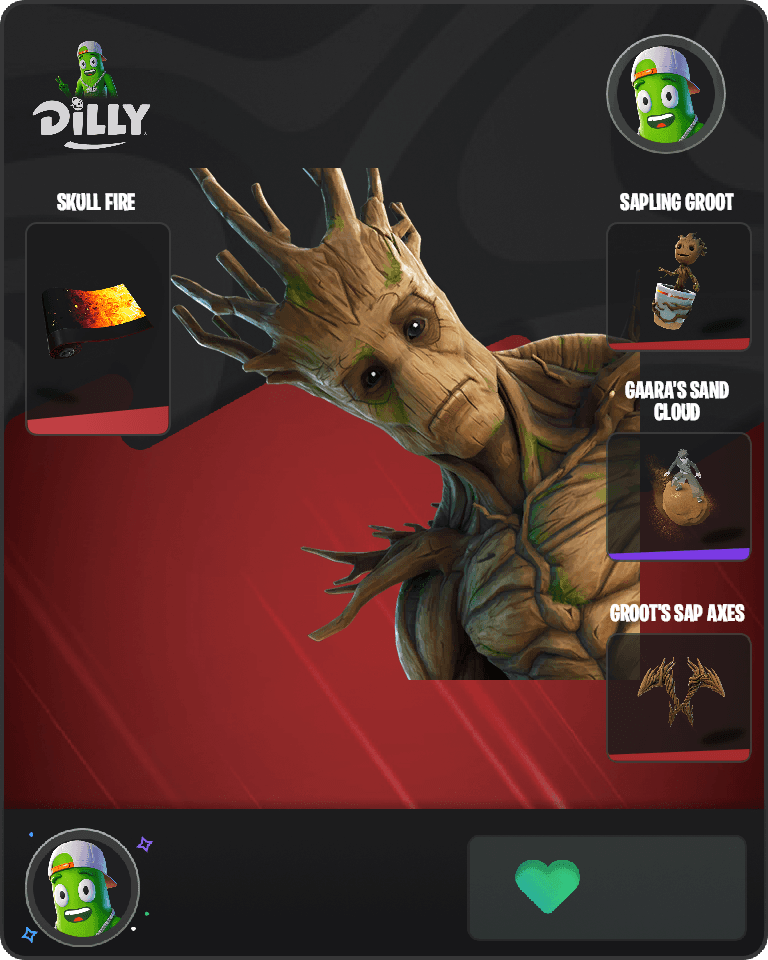 Groot Fortnite combo
