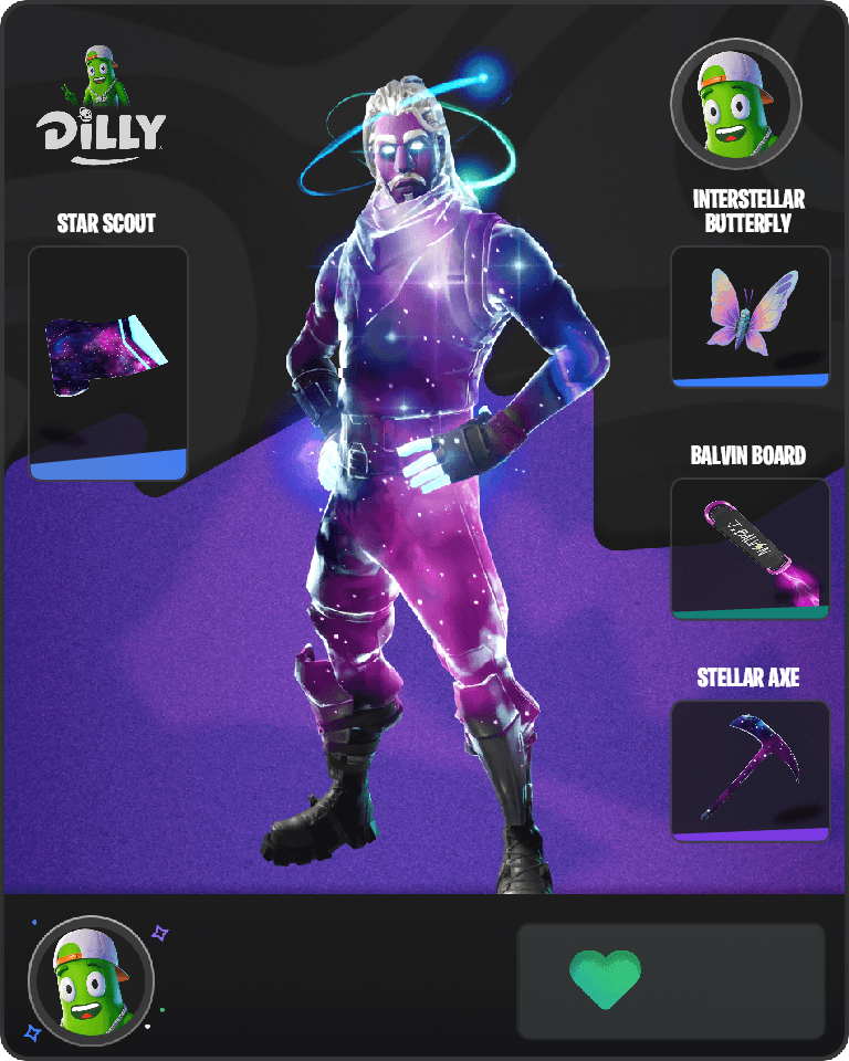 Galaxy Fortnite combo