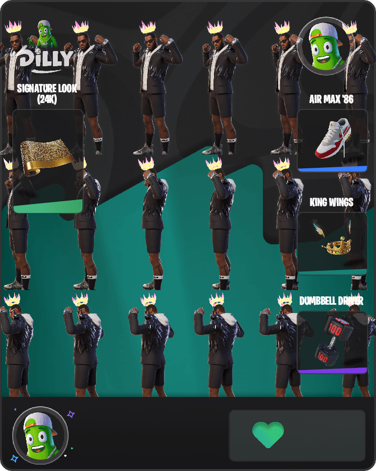 LeBron James Fortnite combo