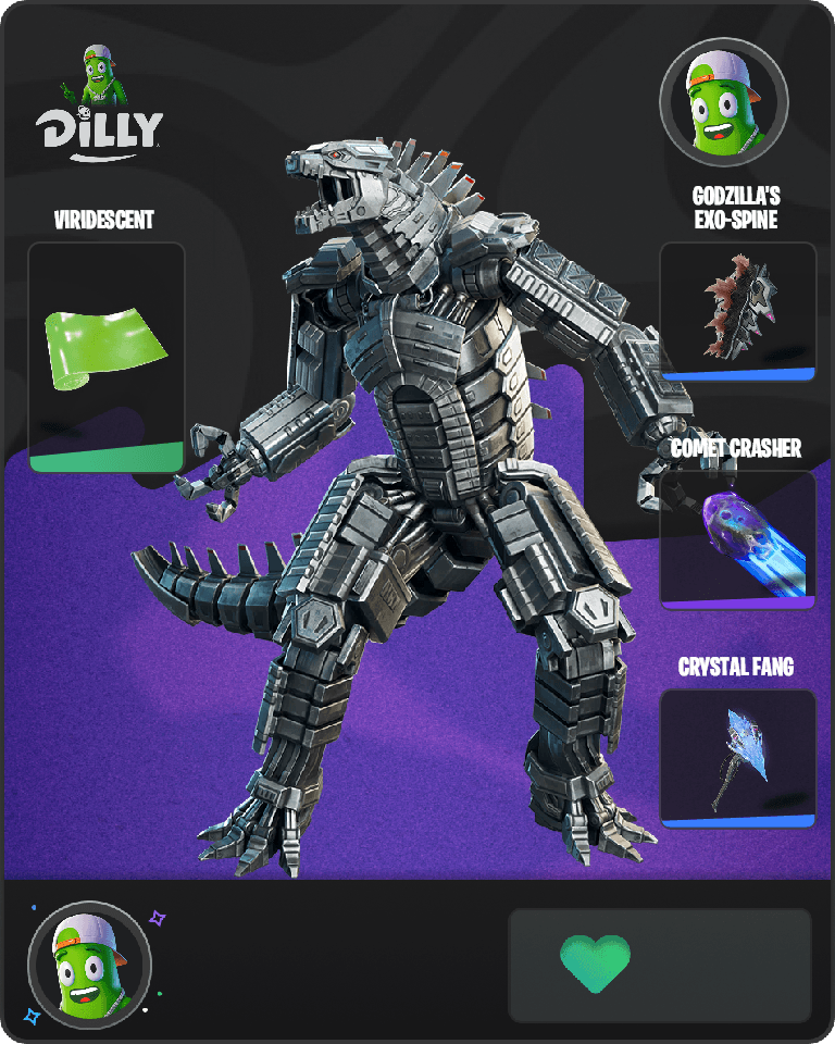 Mechagodzilla Fortnite combo