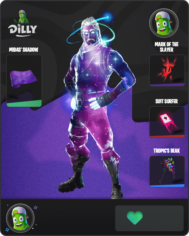 Galaxy Fortnite combo