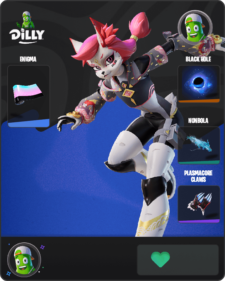 Kimiko Five-Tails Fortnite combo