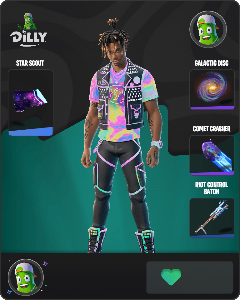 Juice WRLD Fortnite combo