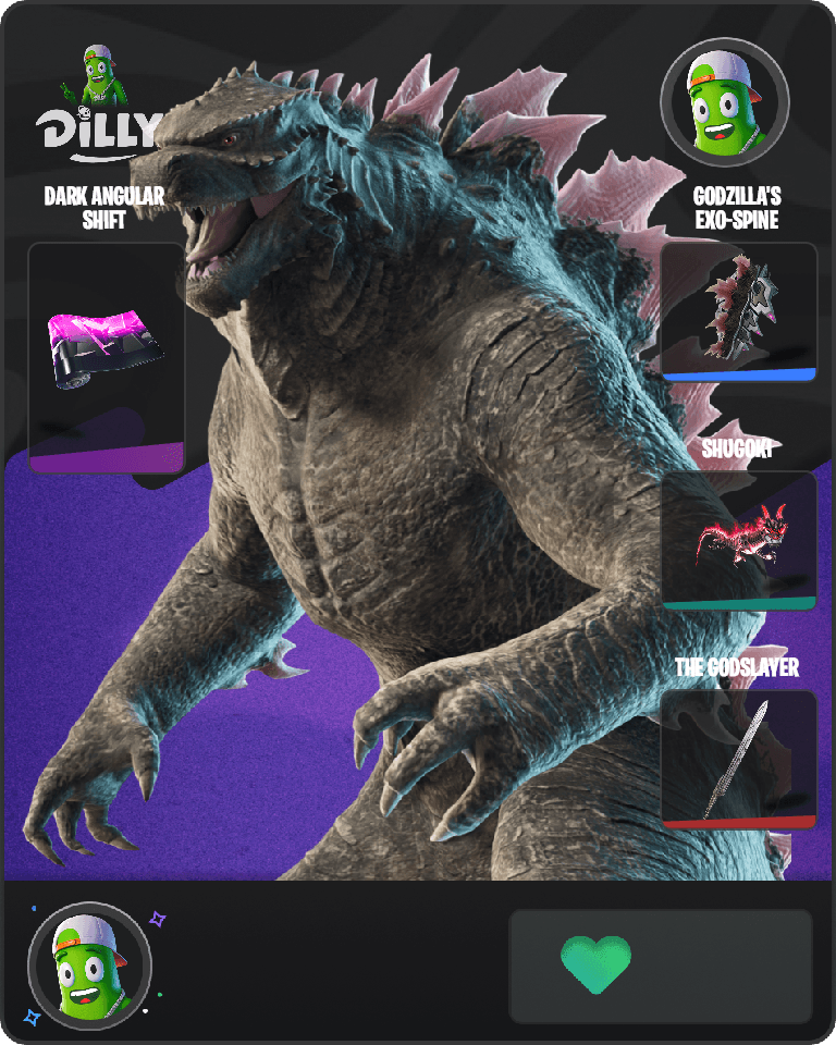 Godzilla Evolved Fortnite combo