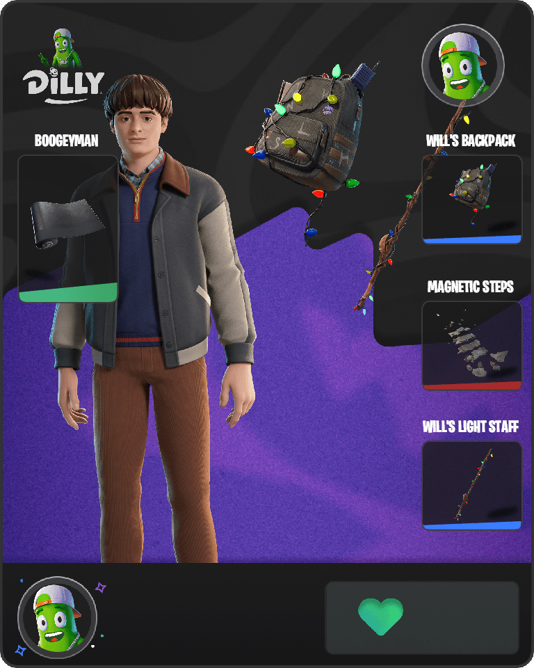 Will Byers Fortnite combo