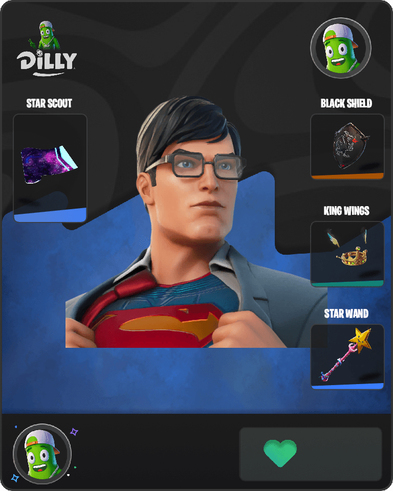 Clark Kent Fortnite combo