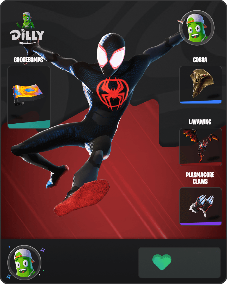 Spider-Man (Miles Morales) Fortnite combo