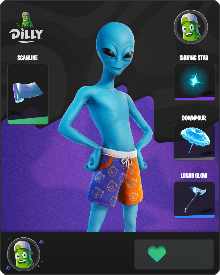 Human Bill Fortnite combo