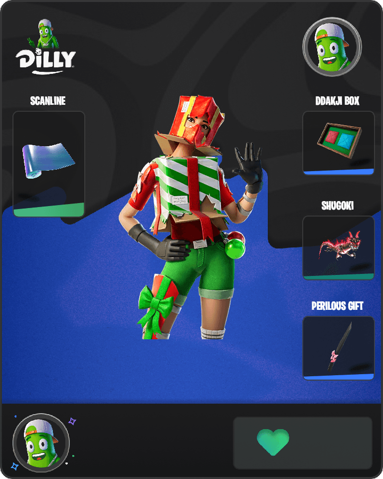 Holiday Boxy Fortnite combo