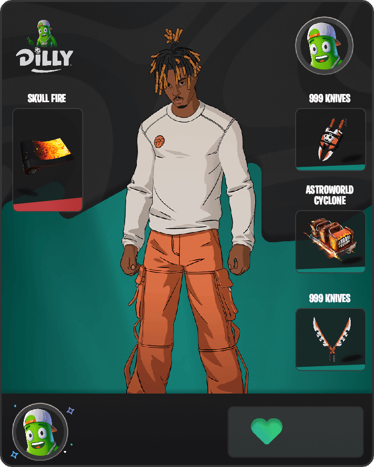Slayer Juice WRLD Fortnite combo