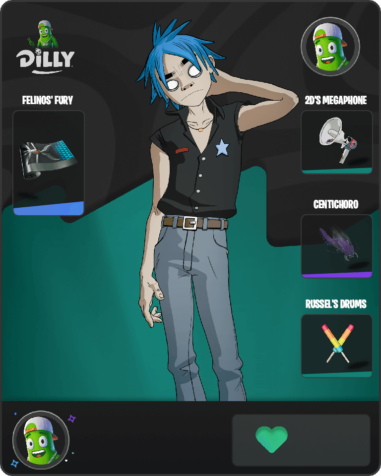 2D Fortnite combo