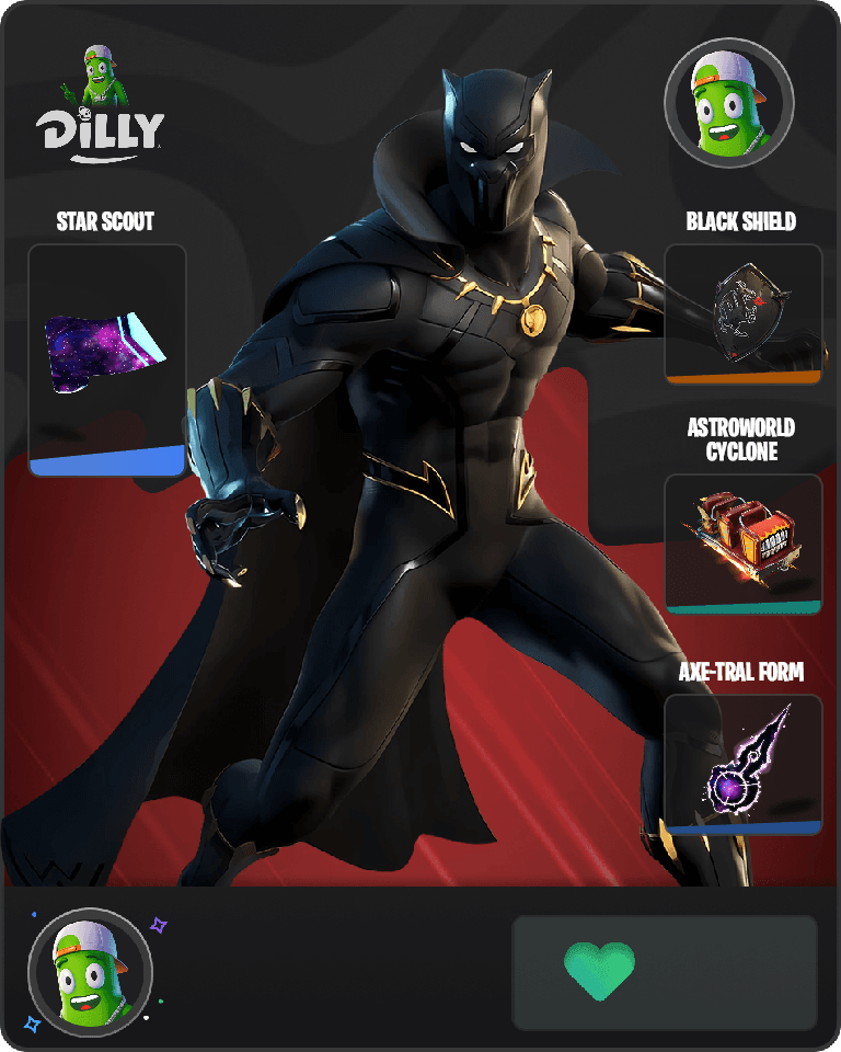 Black Panther Fortnite combo