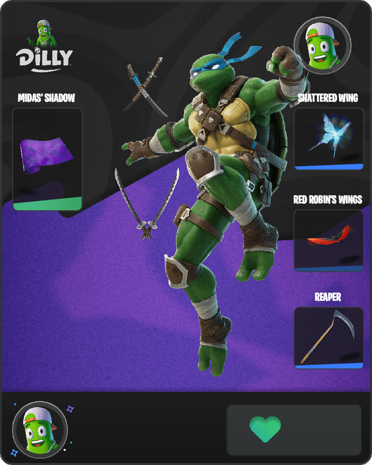 Leonardo Fortnite combo
