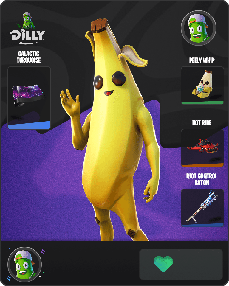 Peely Fortnite combo