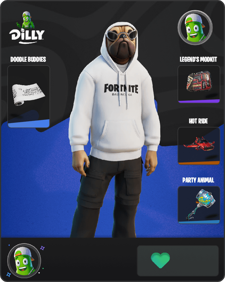 Shady Doggo Fortnite combo