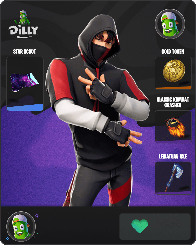 IKONIK Fortnite combo