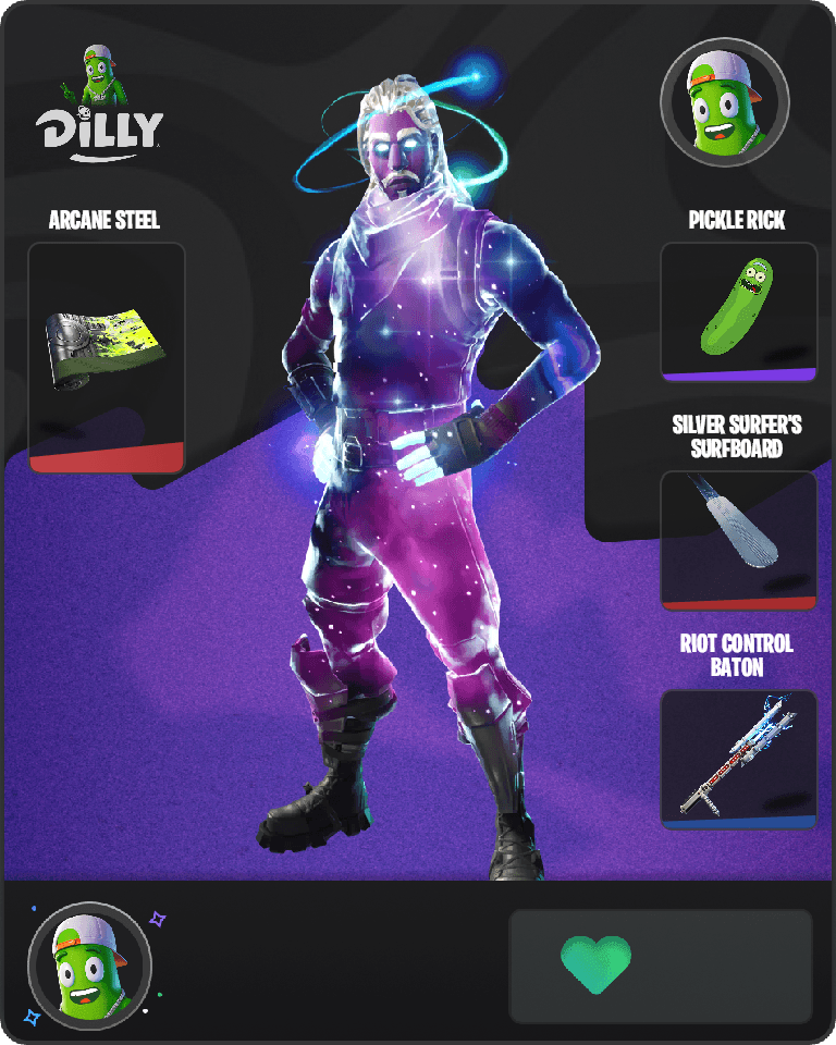 Galaxy Fortnite combo