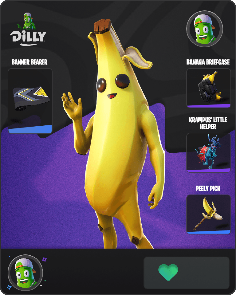 Peely Fortnite combo