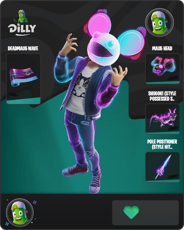 deadmau5 Fortnite combo