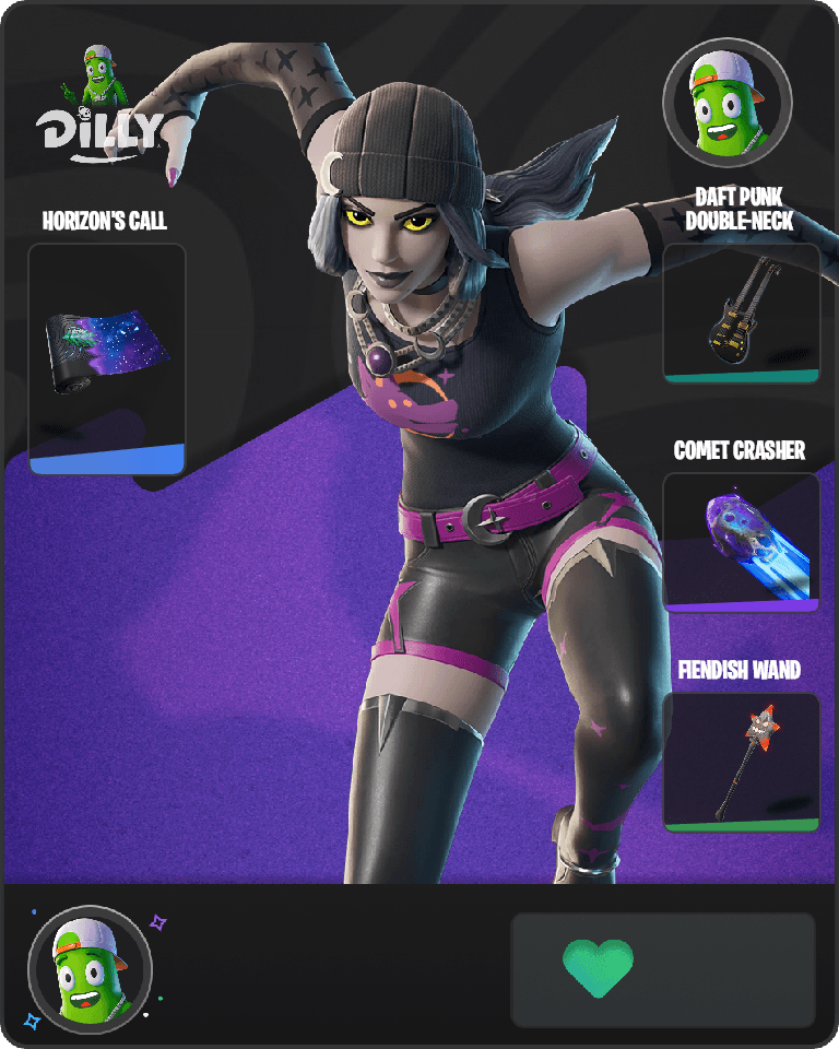 Moon Punk Ione Fortnite combo