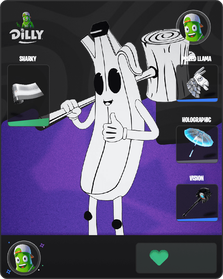 Toon Peely Fortnite combo