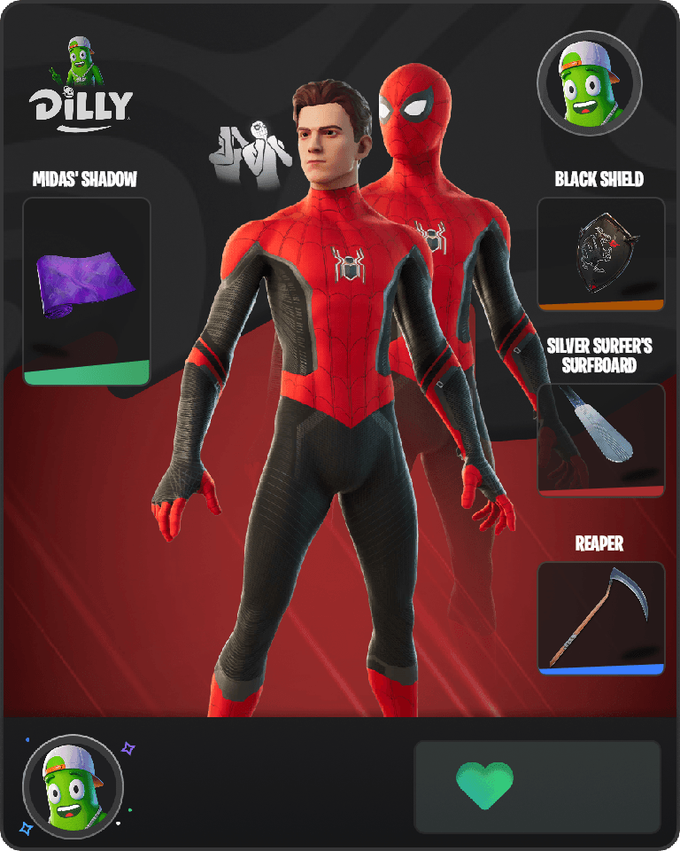 Spider-Man (No Way Home) Fortnite combo