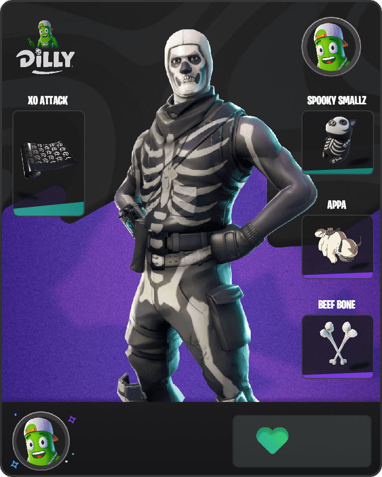 Skull Trooper Fortnite combo