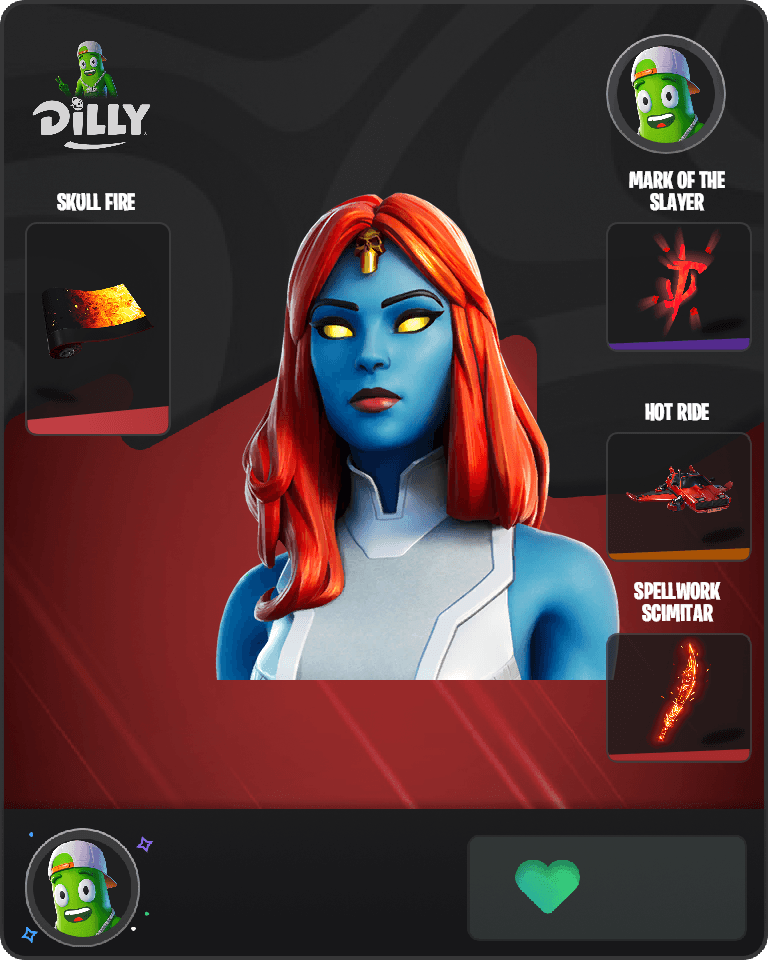 Mystique Fortnite combo