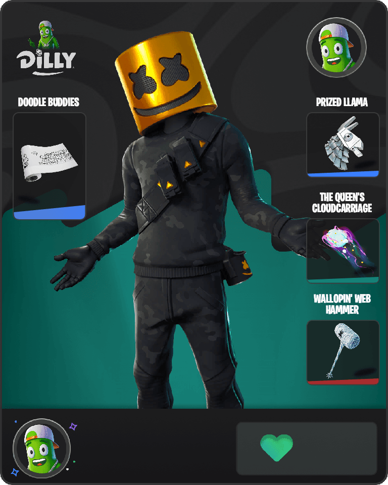 Marshmello Fortnite combo