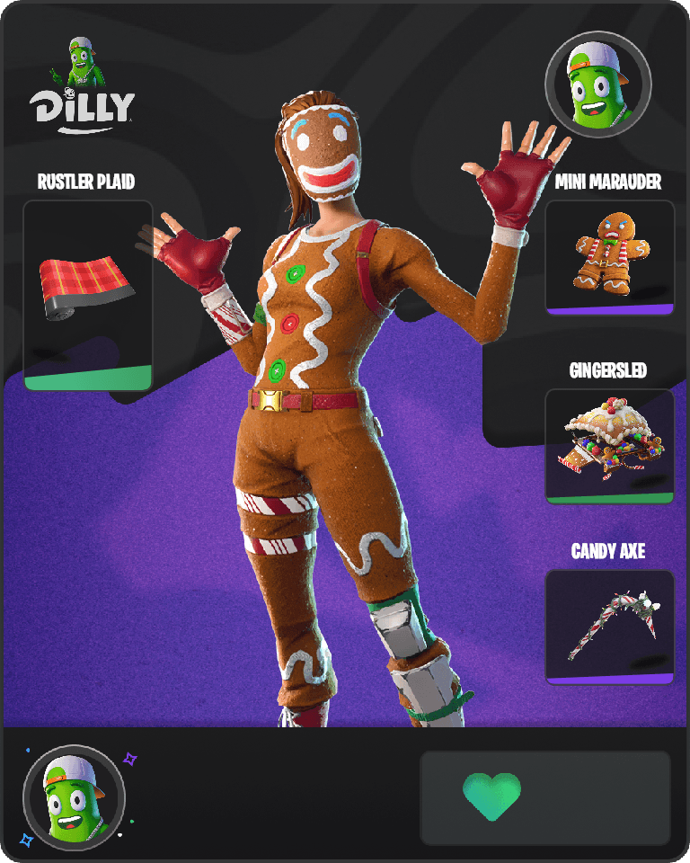 Ginger Gunner Fortnite combo