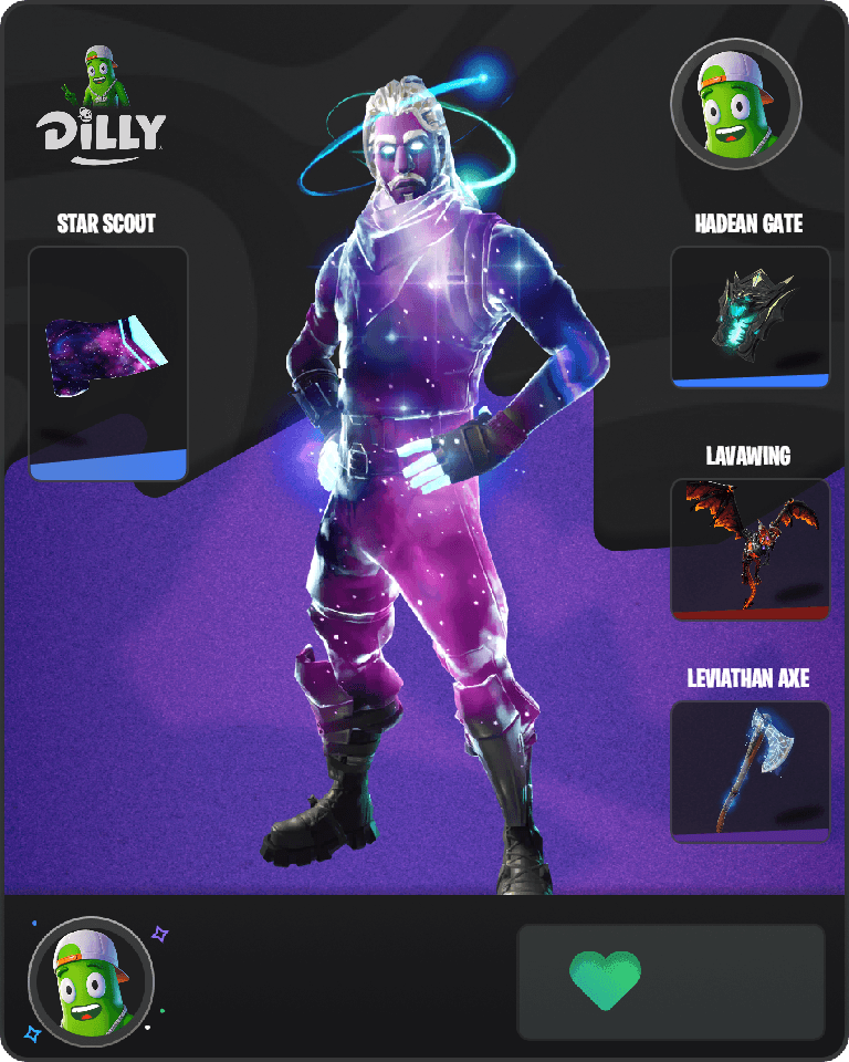 Galaxy Fortnite combo