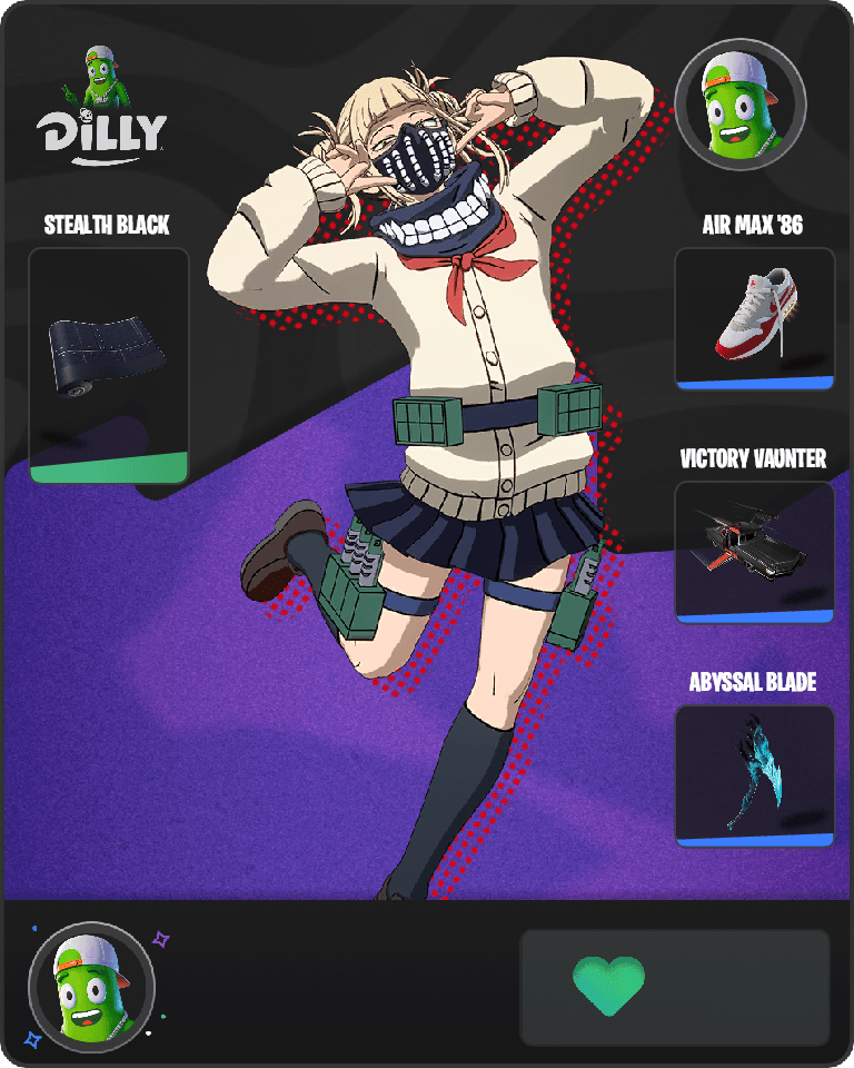 Himiko Toga Fortnite combo