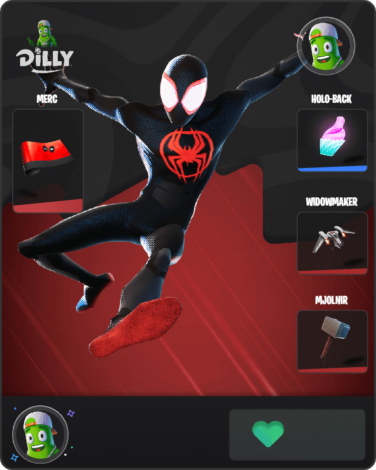Spider-Man (Miles Morales) Fortnite combo