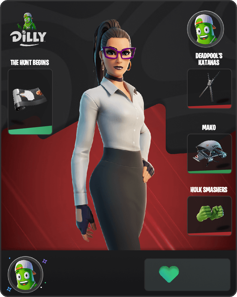 Jennifer Walters Fortnite combo
