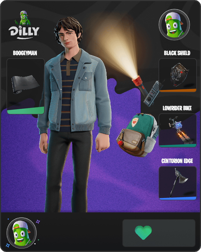Mike Wheeler Fortnite combo