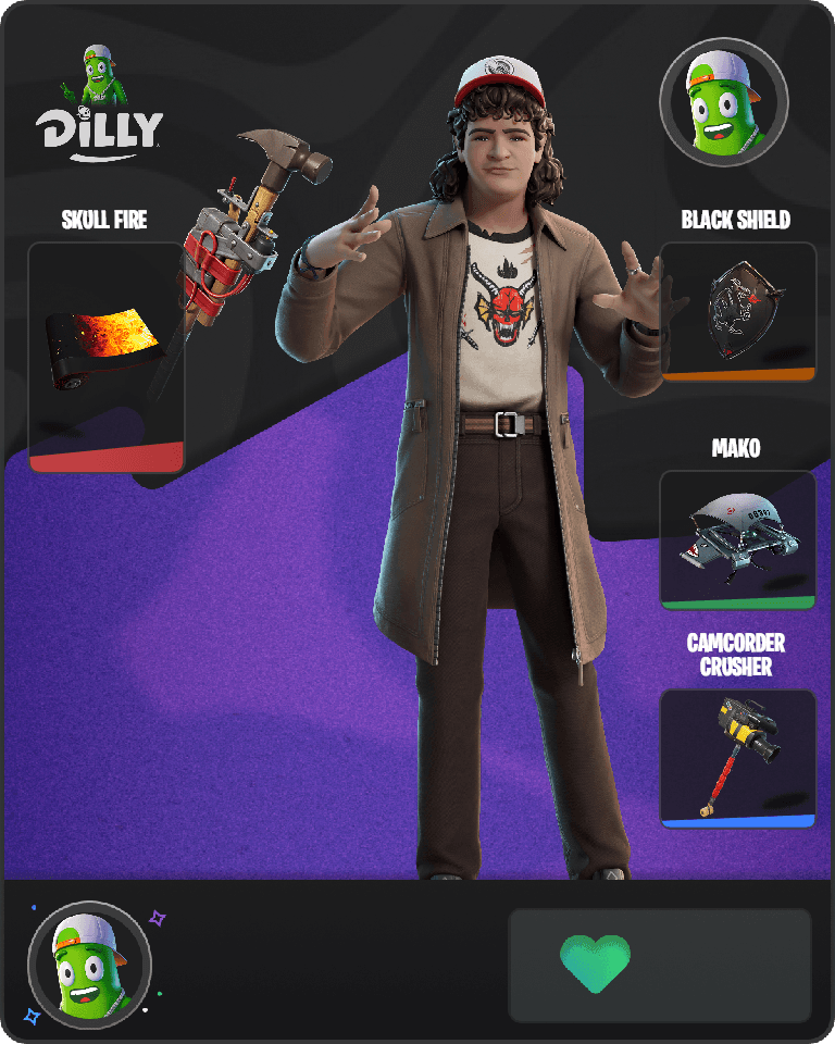 Dustin Henderson Fortnite combo