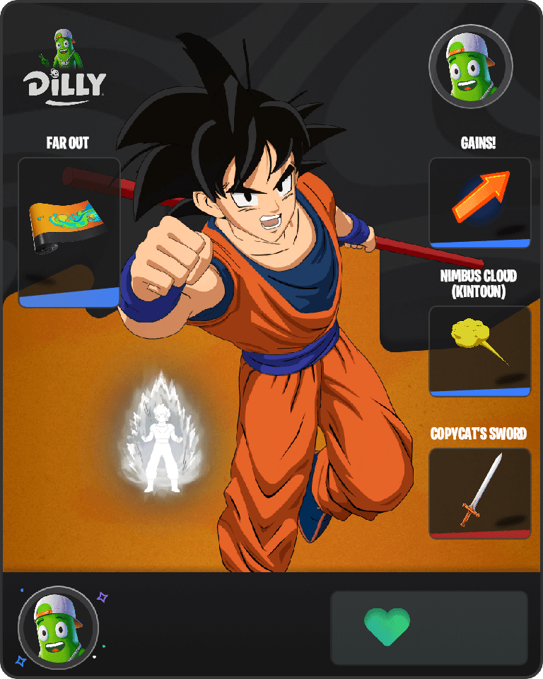 Son Goku Fortnite combo