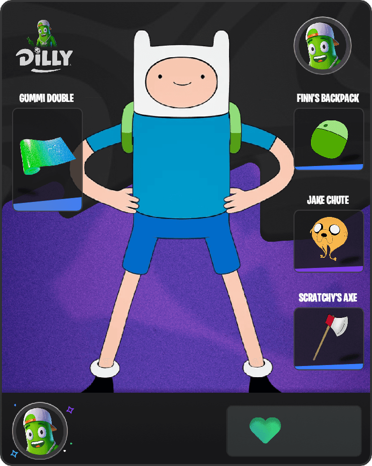 Finn the Human Fortnite combo