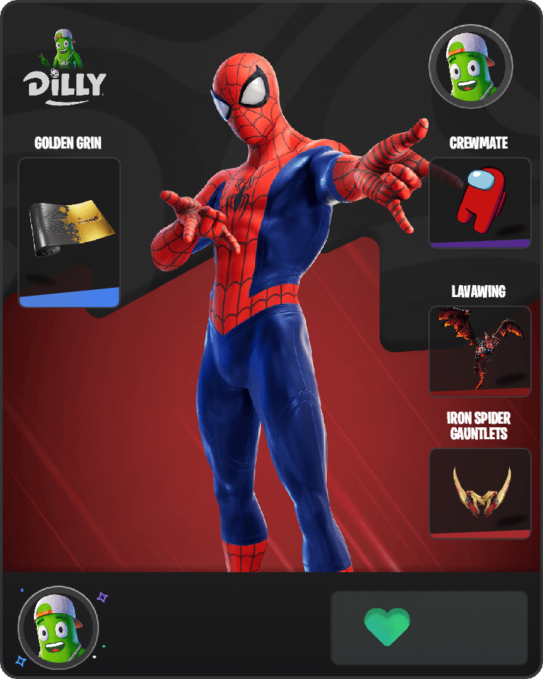 Spider-Man Fortnite combo