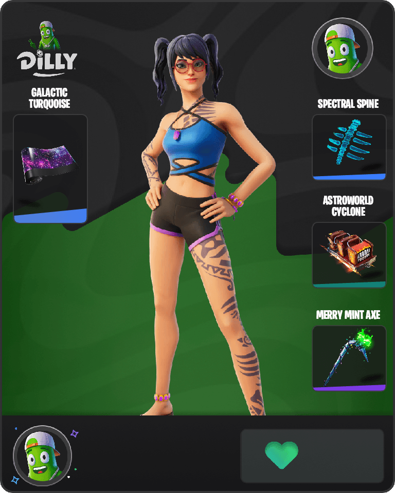 Scuba Crystal Fortnite combo