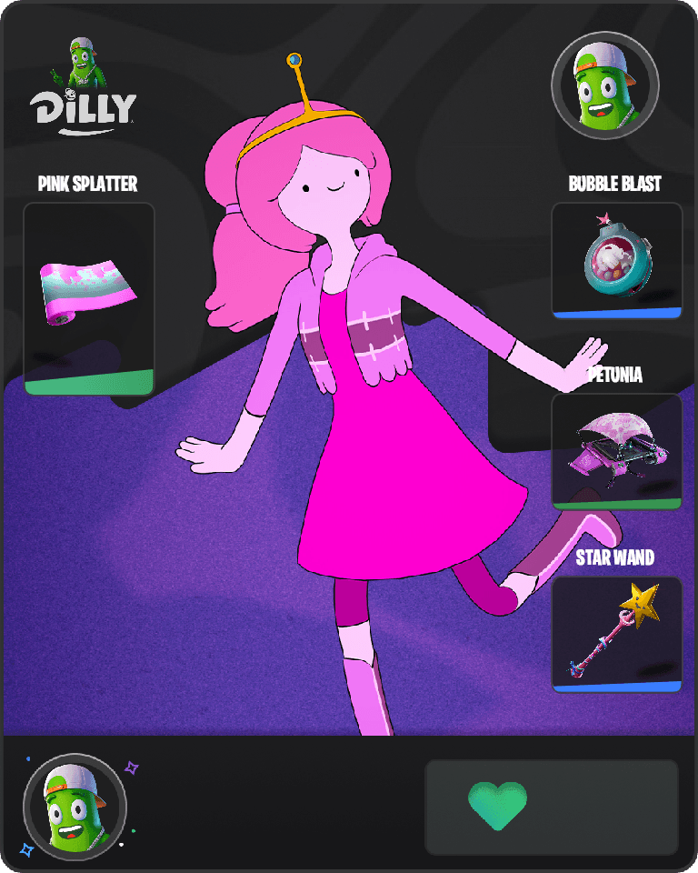 Princess Bubblegum Fortnite combo