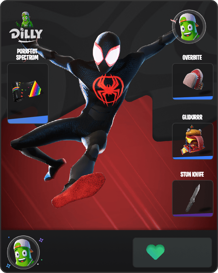 Spider-Man (Miles Morales) Fortnite combo