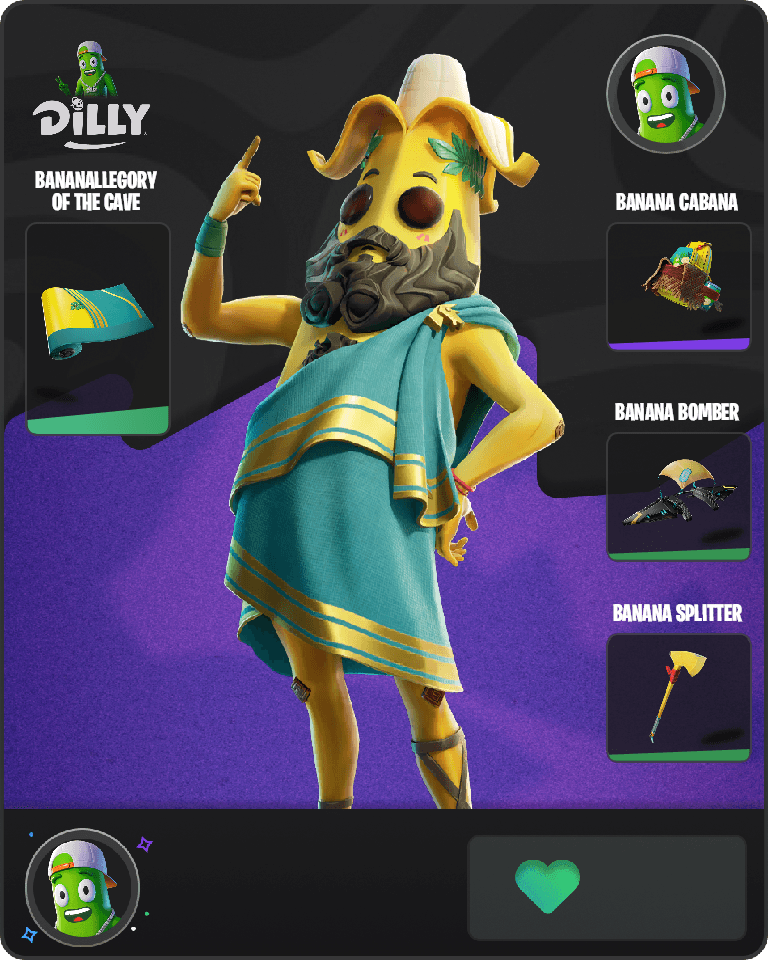 Peelosopher Bananocrates Fortnite combo