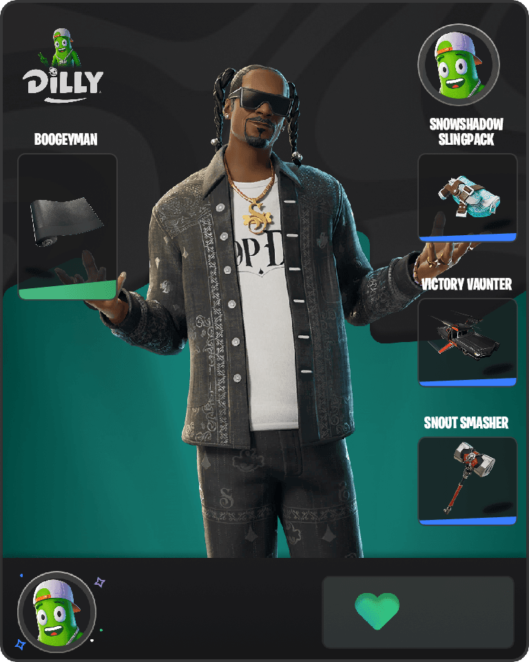 Snoop Dogg Fortnite combo